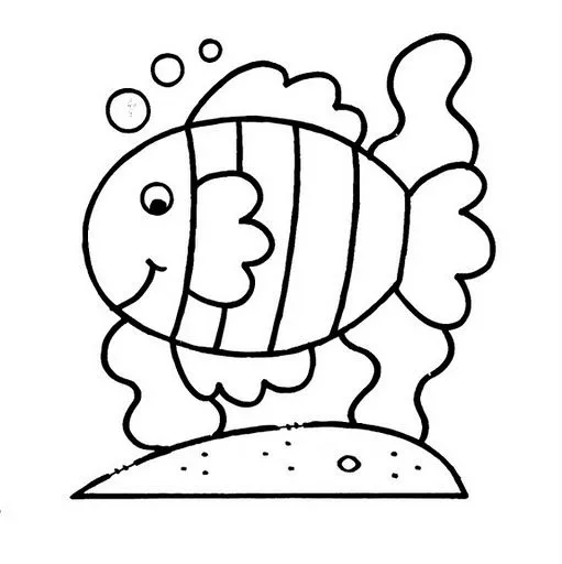 DIBUJOS INFANTILES DE PECES PARA COLOREAR. COLOREA TU PEZ DIBUJOS INFANTILES DE PECES PARA COLOREAR. COLOREA TU PEZ