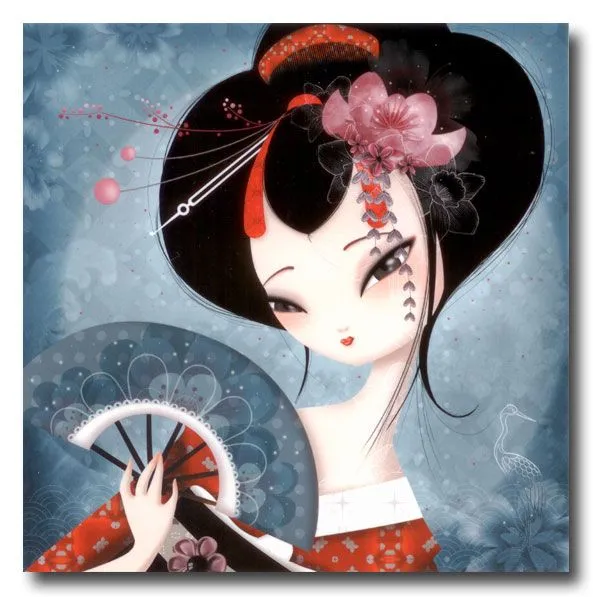 dibujos japonesas on Pinterest | Kokeshi Dolls, Laminas Para ...