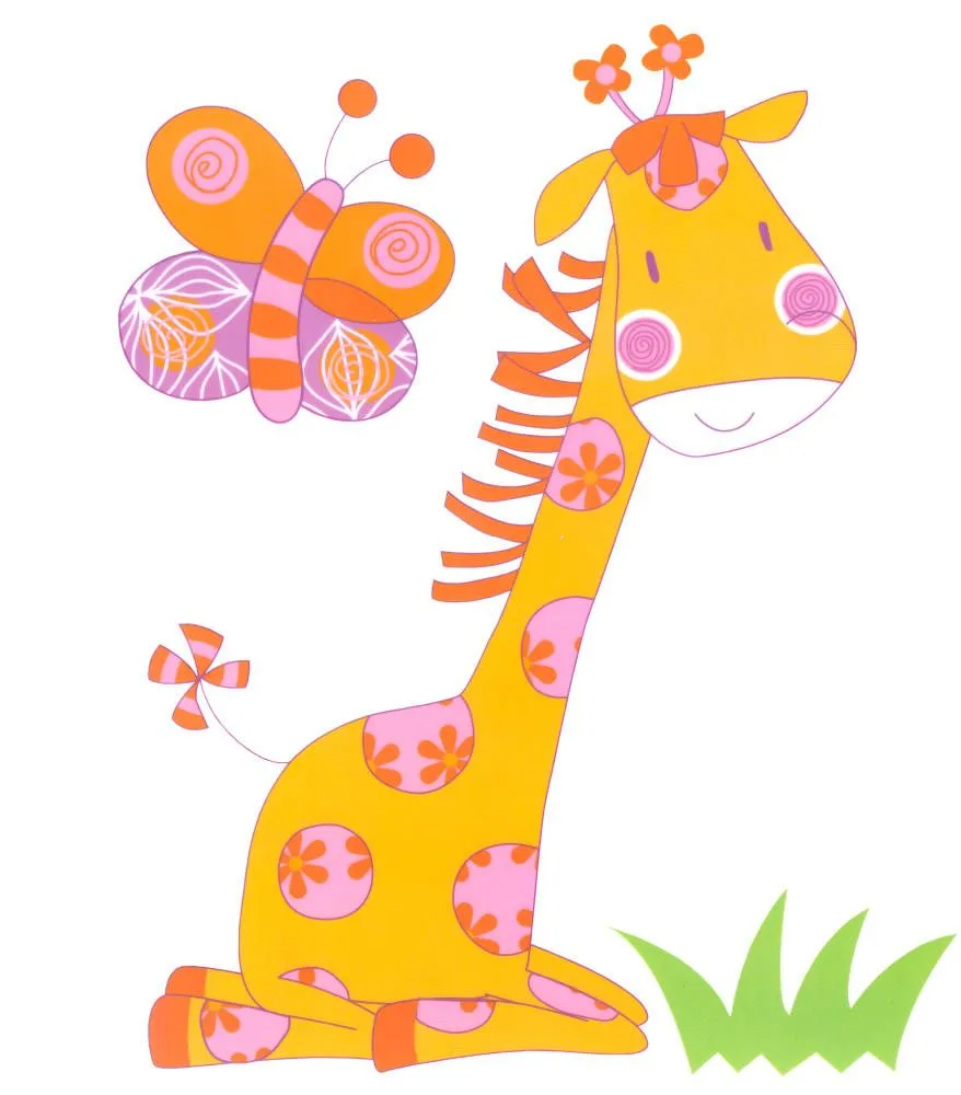 Dibujos de jirafas bebés - Imagui