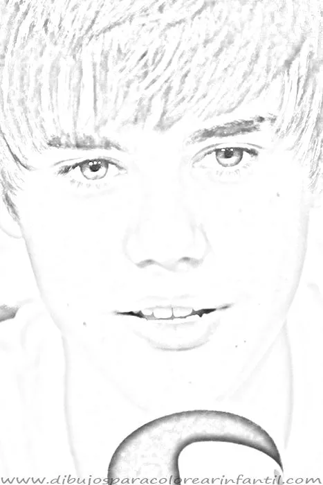 Dibujos de Justin Bieber para imprimir y colorear ~ Dibujos para ...