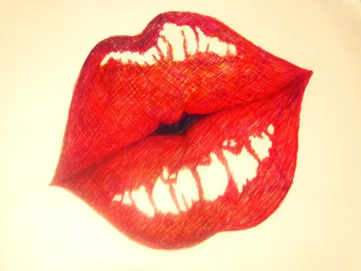 Dibujos de labios on Pinterest | Dibujo, Lip Tutorial and Theme ...