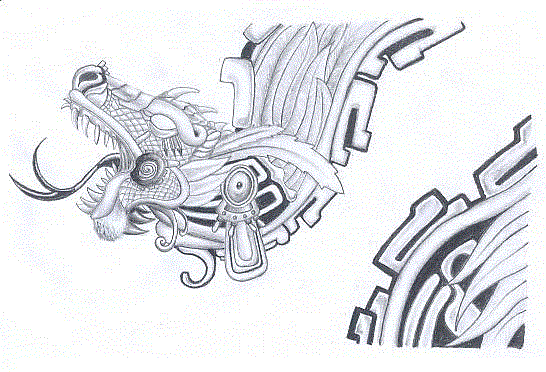 Dibujos a lapiz de aztecas - Imagui