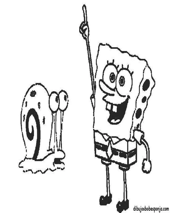 dibujos a lapiz bob esponja (2) | Dibujos a lapiz