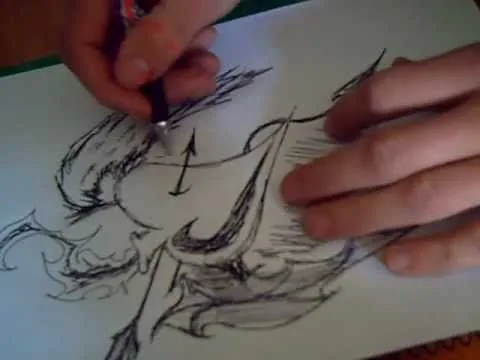 Imagenes de corazones para dibujar con alas a lapiz dificiles - Imagui