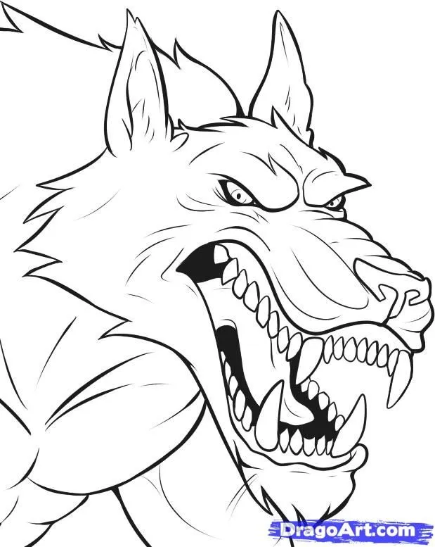 Dibujos a lápiz de hombres lobos | Dibujos a lapiz Dibujos a lápiz de hombres lobos | Dibujos a lapiz