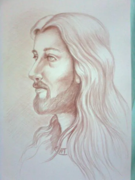 Dibujos a lápiz de Jesús - Dibujos a lapiz