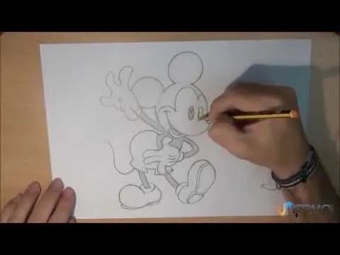 Dibujos a lapiz de Mickey Mouse y Minnie - Imagui