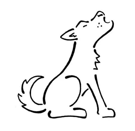 Dibujos de e lobos en caricatura - Imagui