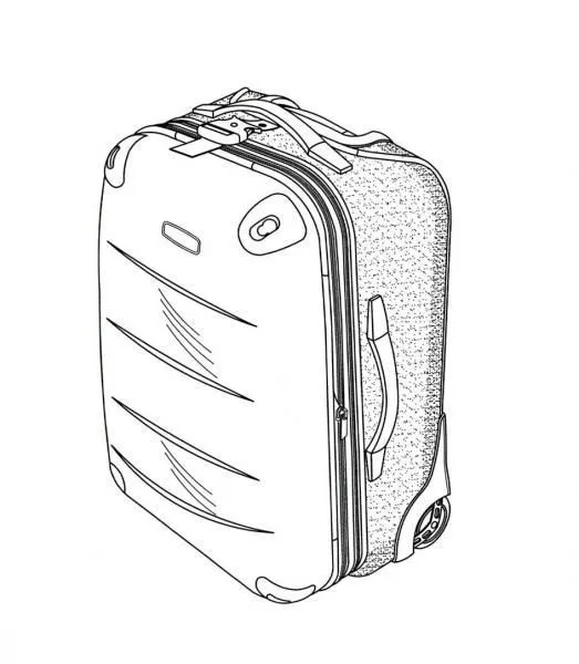 Dibujos de maletas de viaje - Imagui