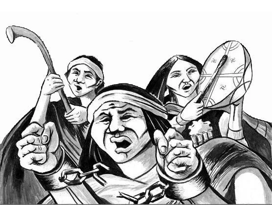 Dibujos de mapuches para imprimir - Imagui