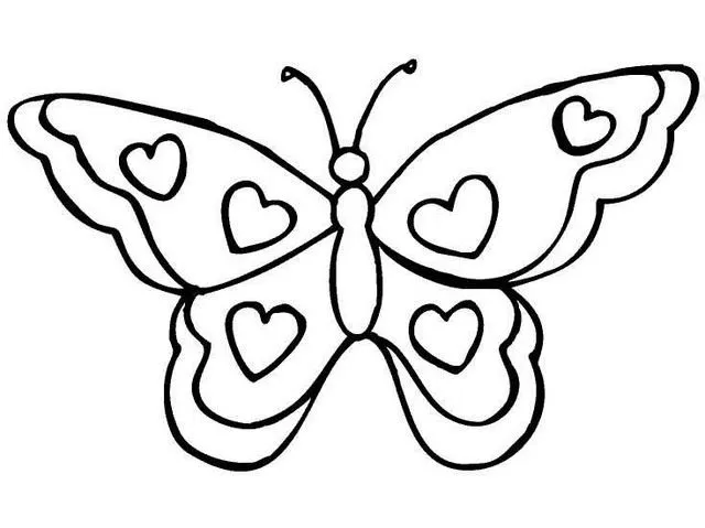 Dibujos mariposas para colorear e imprimir - Imagui