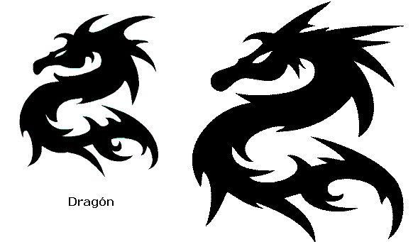 Tatuajes de dragón faciles - Imagui