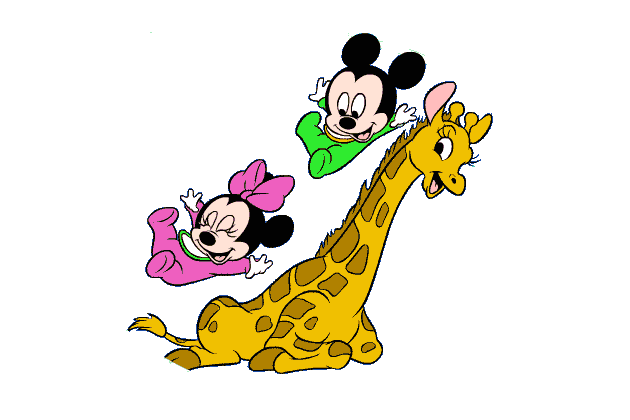 Dibujos de Mickey Mouse y sus amigos bebés - Imagui