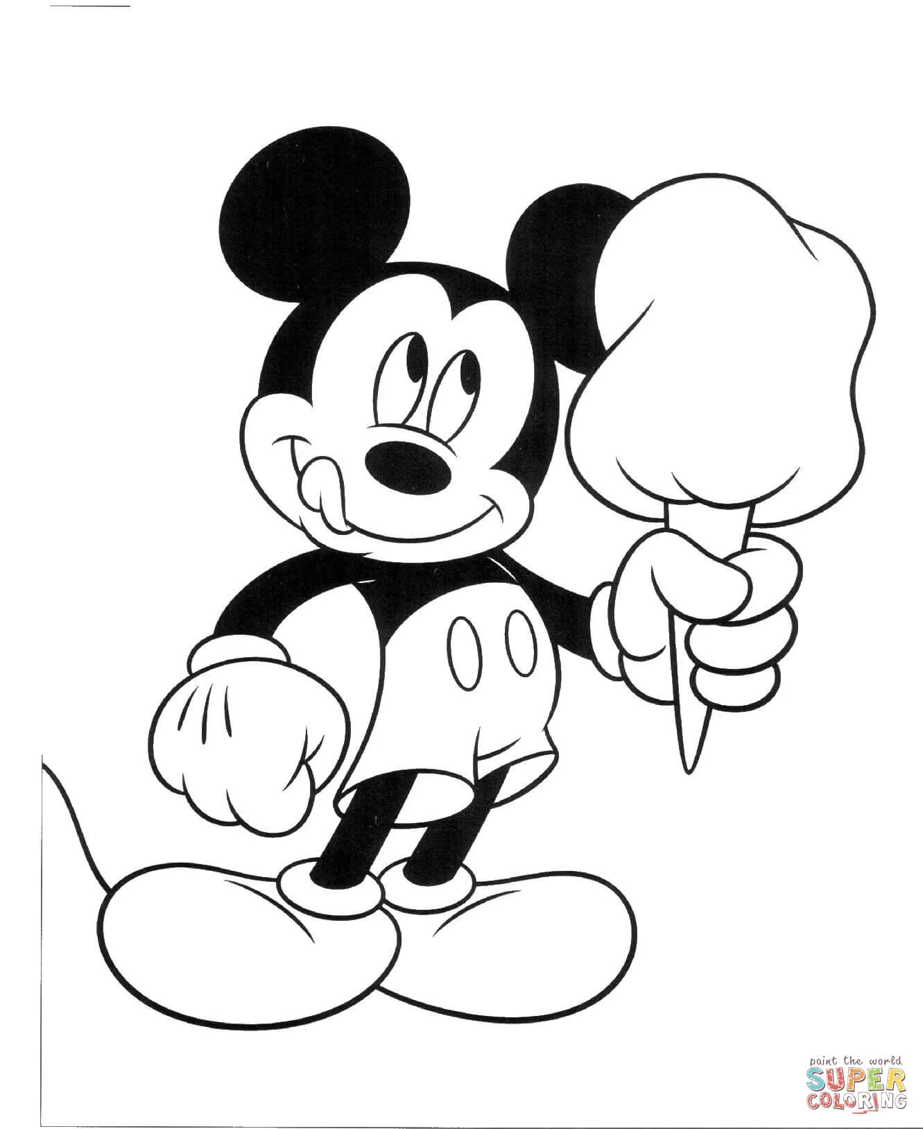 Dibujos de Mickey mouse para colorear - Páginas para imprimir y ... Dibujos de Mickey mouse para colorear - Páginas para imprimir y ...