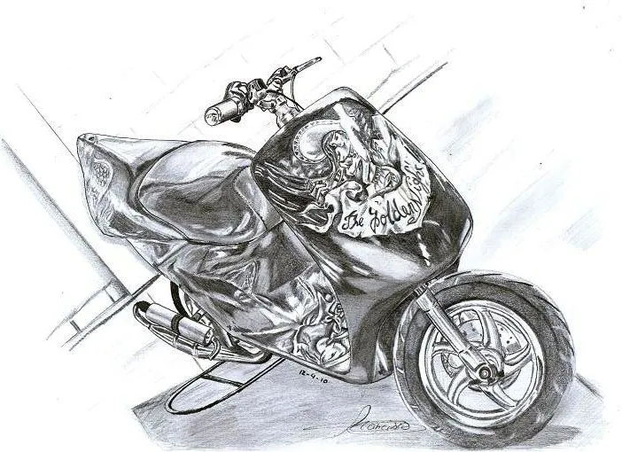 Dibujos de motos tuning - Imagui
