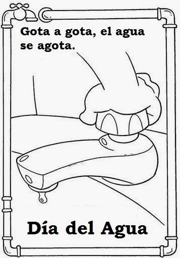 Dibujos Día Mundial del Agua 22 de marzo – Dibujos para colorear ... Dibujos Día Mundial del Agua 22 de marzo – Dibujos para colorear ...