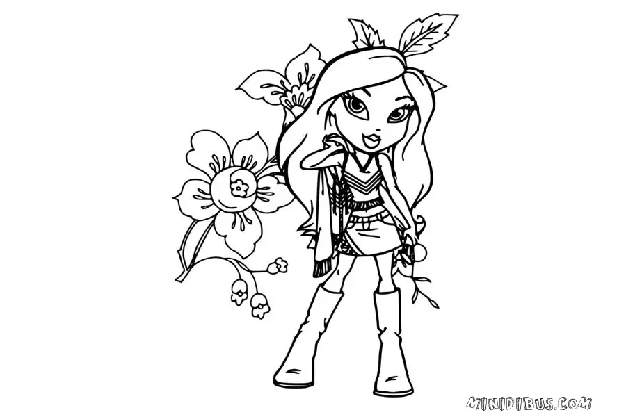 Dibujos de muñecas bratz para Colorear e Imprimir Gratis Dibujos de muñecas bratz para Colorear e Imprimir Gratis