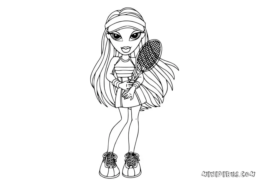 Dibujos de muñecas bratz para Colorear e Imprimir Gratis Dibujos de muñecas bratz para Colorear e Imprimir Gratis