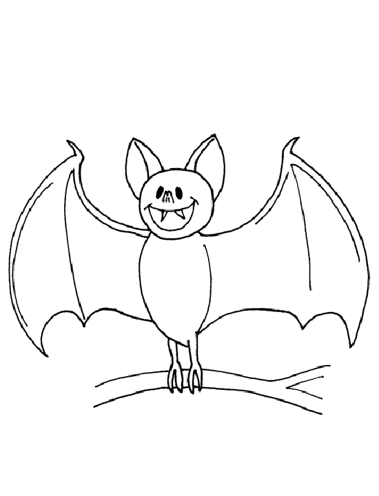 Dibujos de murciélagos para colorear