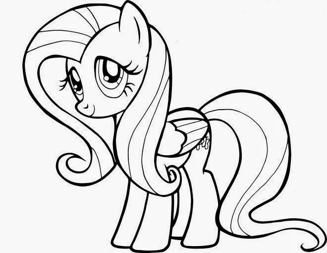 Dibujos de My Little Pony Para Colorear ~ Dibujos para Colorear ...