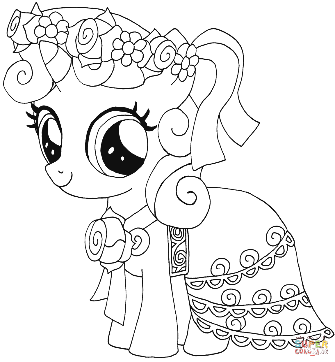 Dibujos de My Little Pony: La Magia de la Amistad para colorear ...