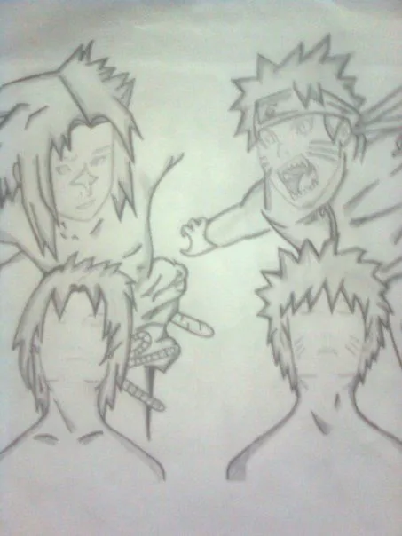 Naruto para dibujar a lapiz sasuke - Imagui