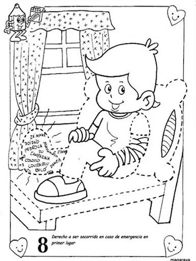 Dibujos día del niño para colorear | Manualidades Infantiles