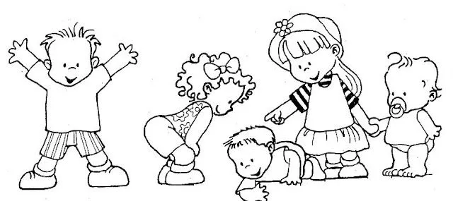 Dibujos día del niño para colorear - Manualidades Infantiles Dibujos día del niño para colorear - Manualidades Infantiles