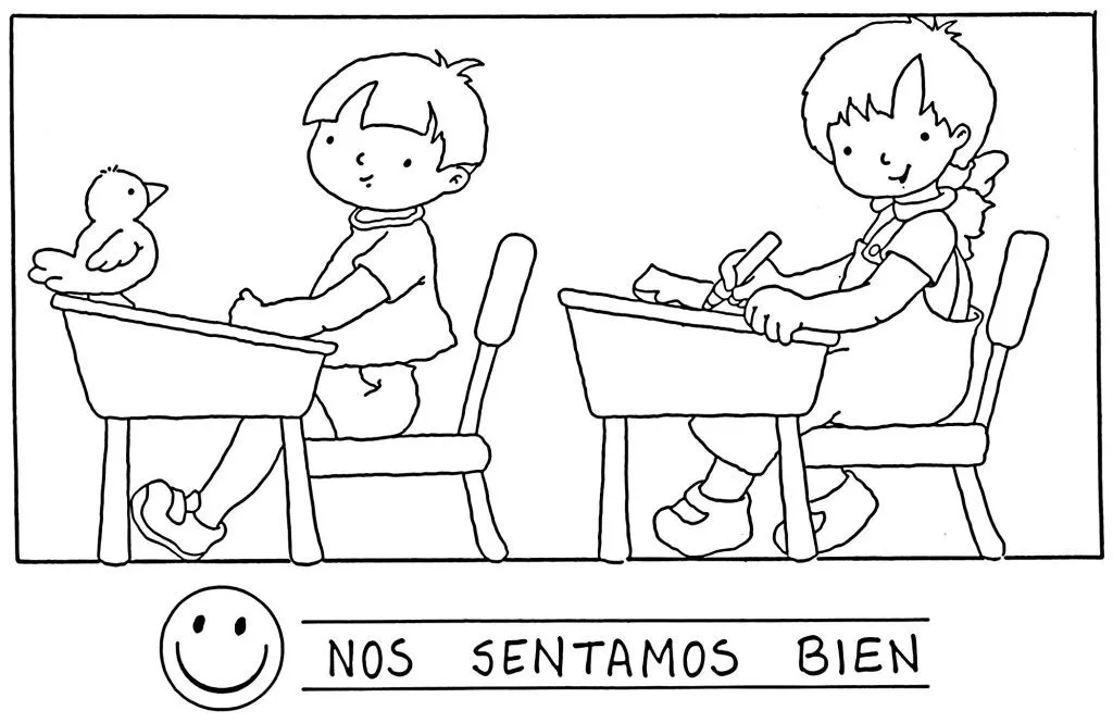 Dibujos sobre normas de convivencia en el aula - Imagui