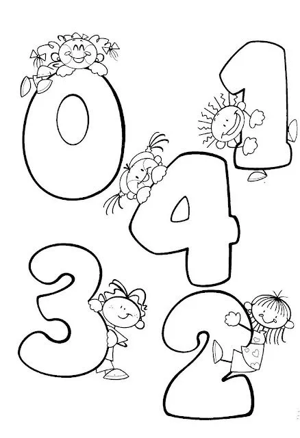 Dibujos de numeros para imprimir y colorear Blog De Fotografias ... Dibujos de numeros para imprimir y colorear Blog De Fotografias ...
