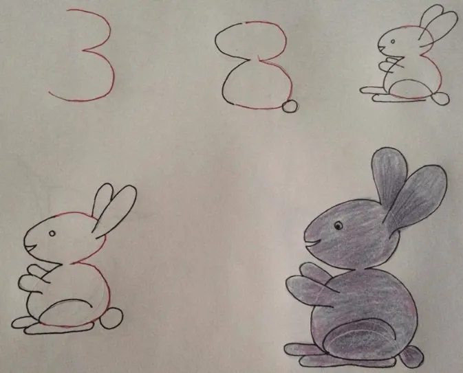 Dibujos a partir de números para niños | Ahorradoras.com