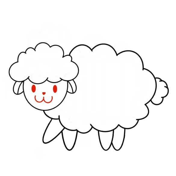 Dibujos de Oveja - Cómo dibujar Oveja paso a paso Dibujos de Oveja - Cómo dibujar Oveja paso a paso