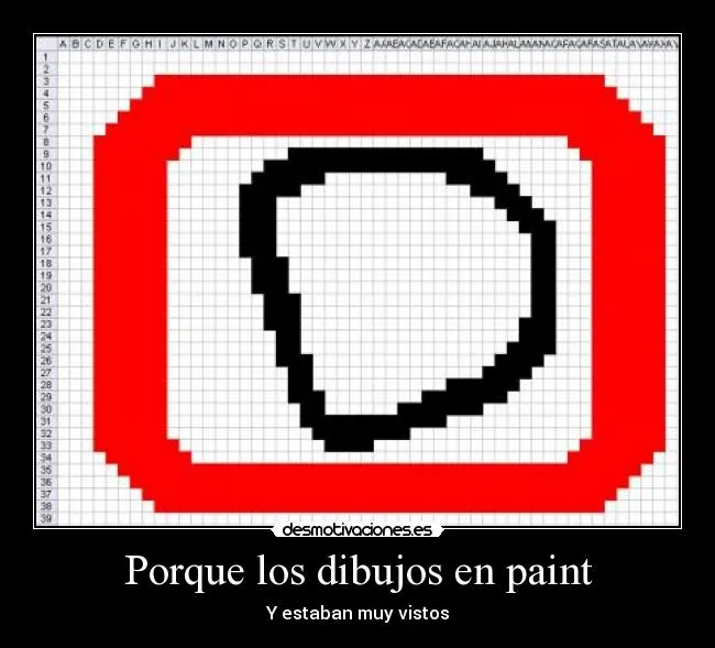 Porque los dibujos en paint | Desmotivaciones Porque los dibujos en paint | Desmotivaciones