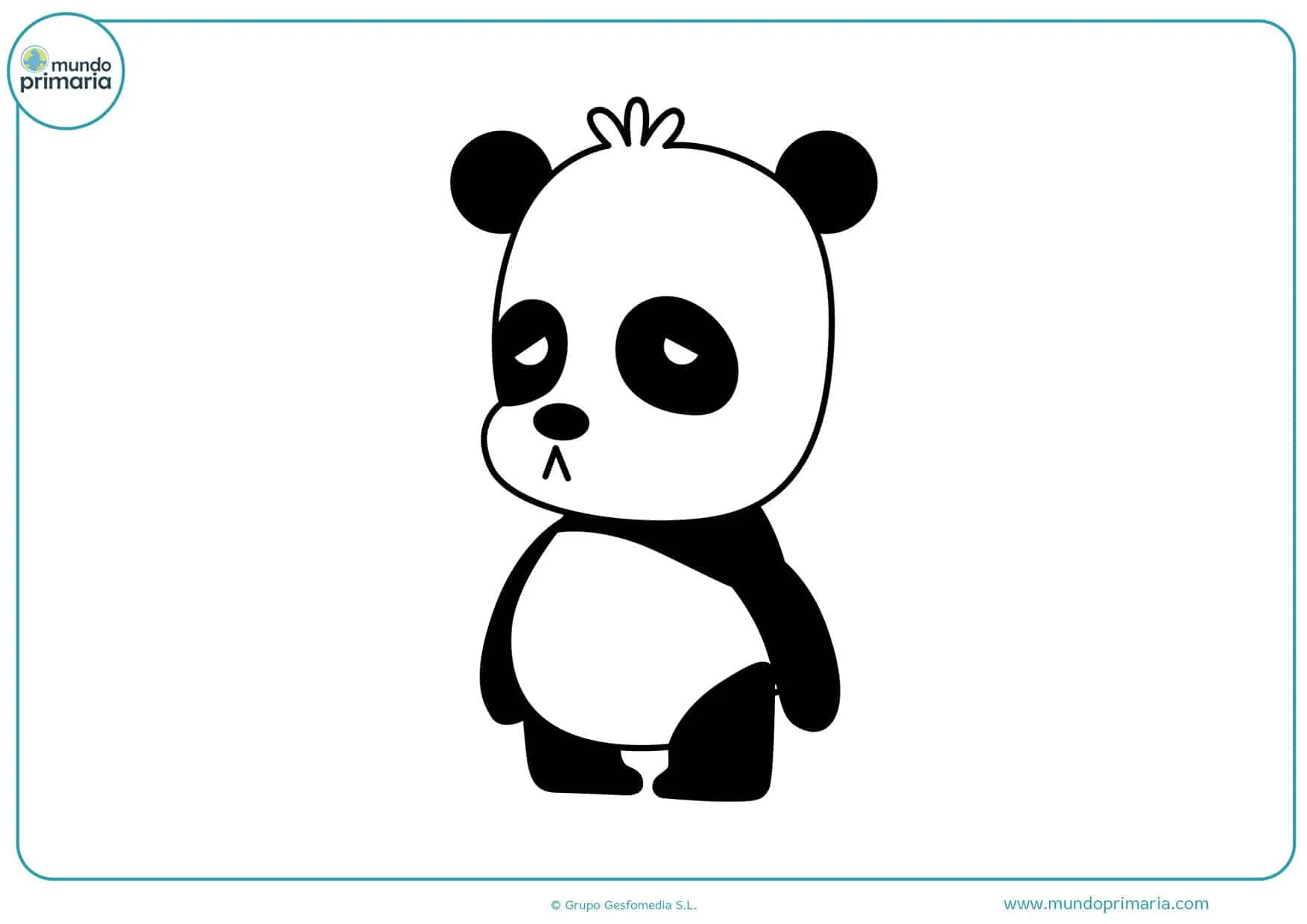 ▷ Dibujos de Pandas para Colorear 【 ADORABLES ❤】 ▷ Dibujos de Pandas para Colorear 【 ADORABLES ❤】