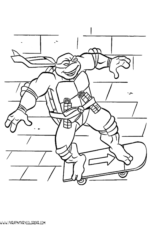 dibujos-para-colorear-de-las-tortugas-ninja-012
