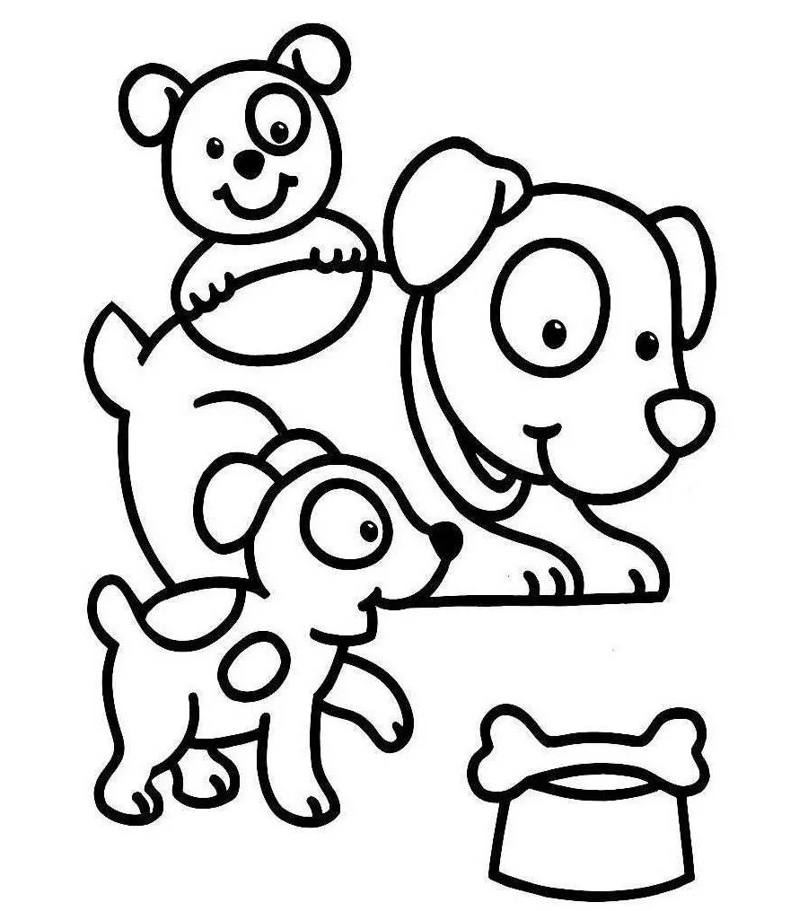 Dibujos de perros para colorear. Dibujos de razas de perros para ... Dibujos de perros para colorear. Dibujos de razas de perros para ...