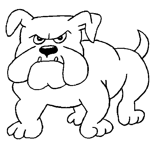 Dibujos de perros para colorear para niños - Imagenes De Perros