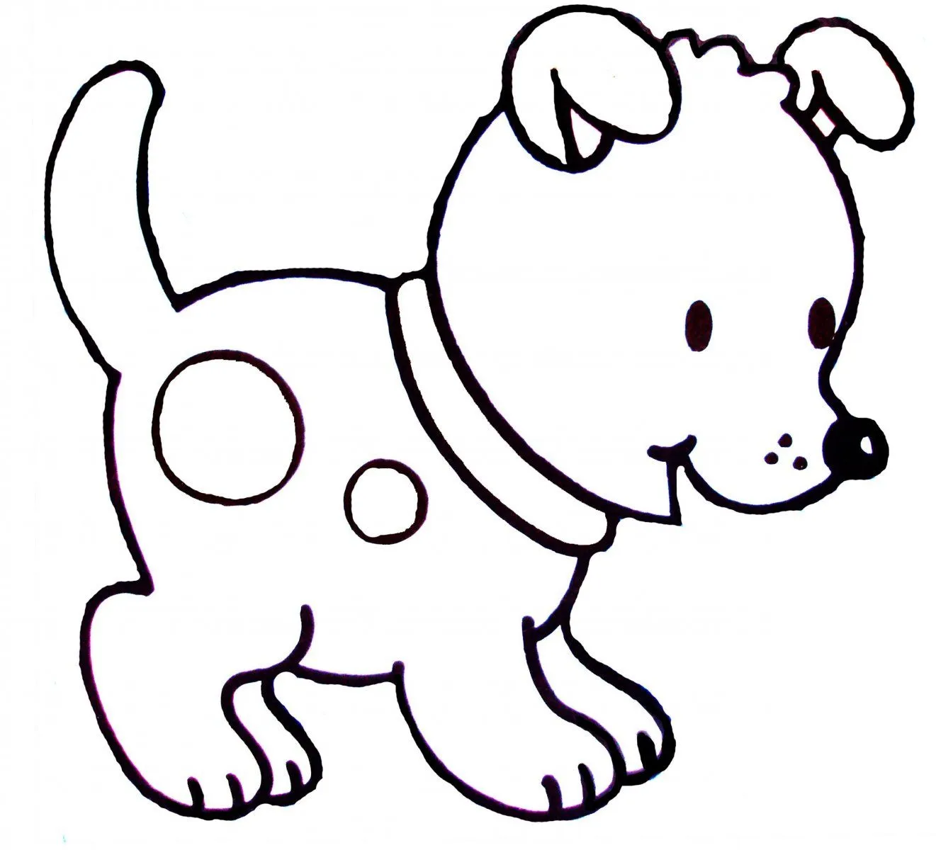 Dibujos de perros para pintar. Dibujos de perros para colorear