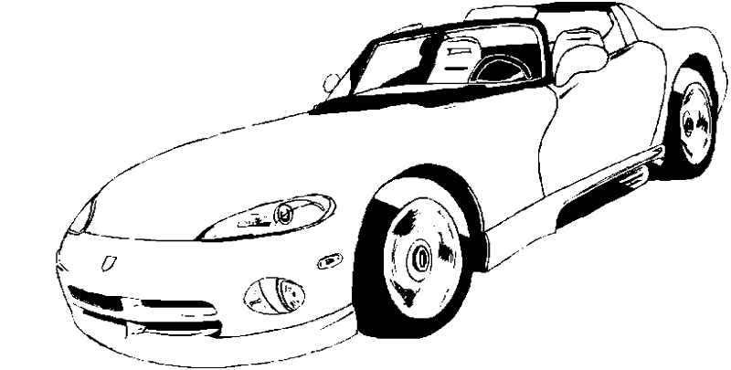 Imágenes de dibujos para colorear de carros - Imagui