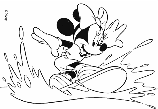 Disney - Mickey, Minie y amigos - Dibujos para colorear Disney - Mickey, Minie y amigos - Dibujos para colorear