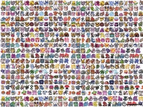 Dibujos pixelados de pokemon - Imagui