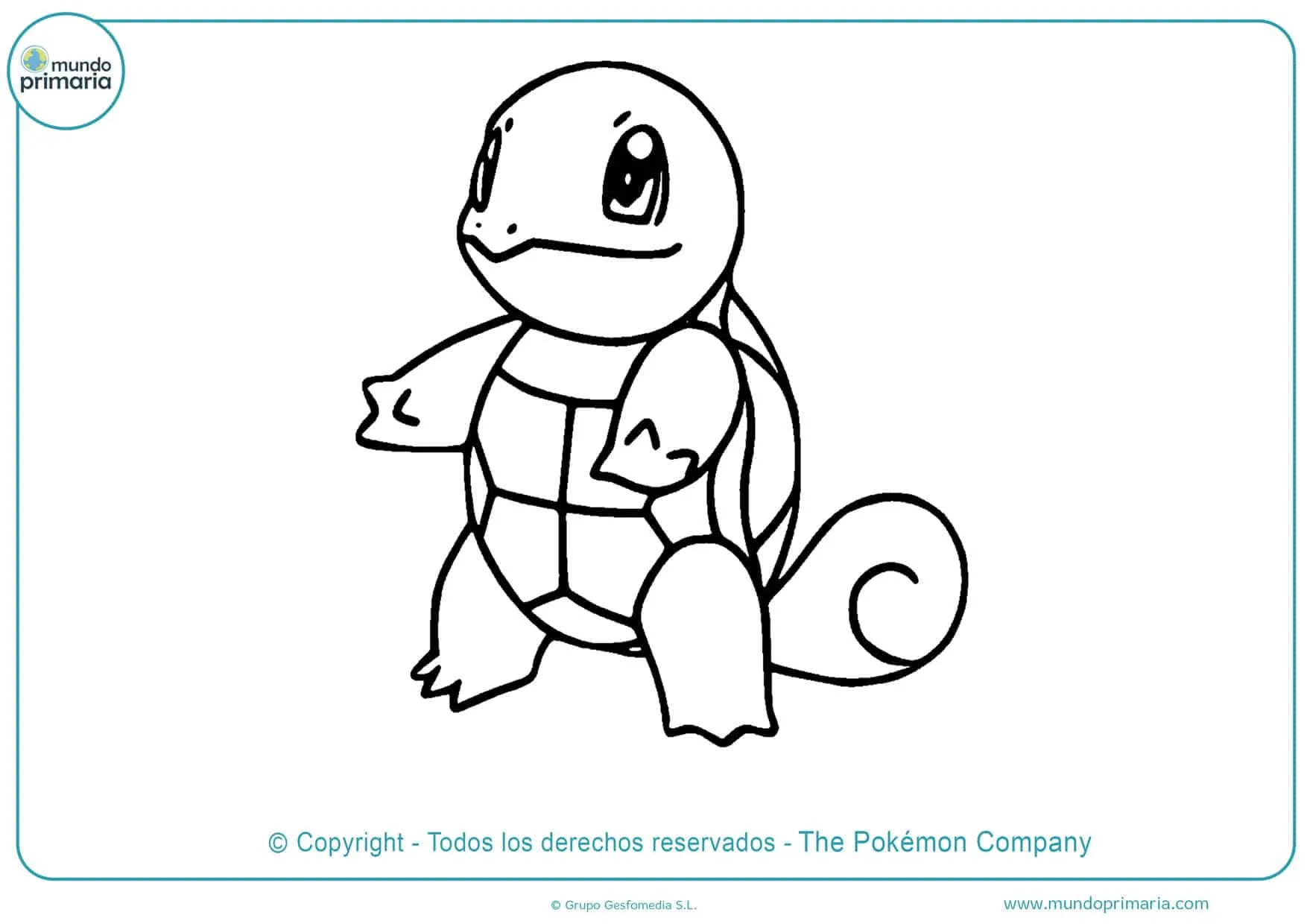 ▷ Dibujos de Pokémon para Colorear【Fáciles de Imprimir】