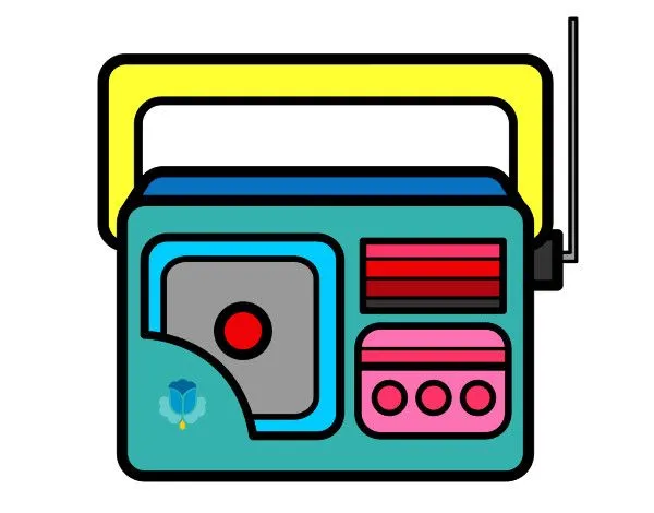 Dibujos de Radios para Colorear - Dibujos.net