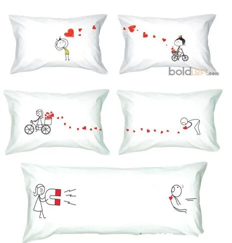 Almohadas personalizadas para el 14 de febrero - Imagui