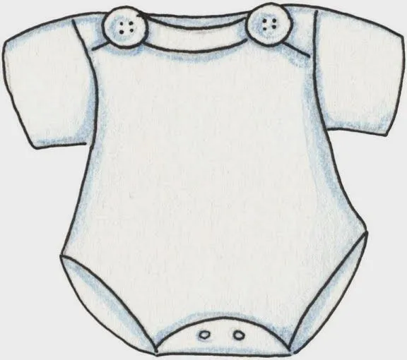 dibujos ropita de bebe para baby shower - Buscar con Google | Baby ...