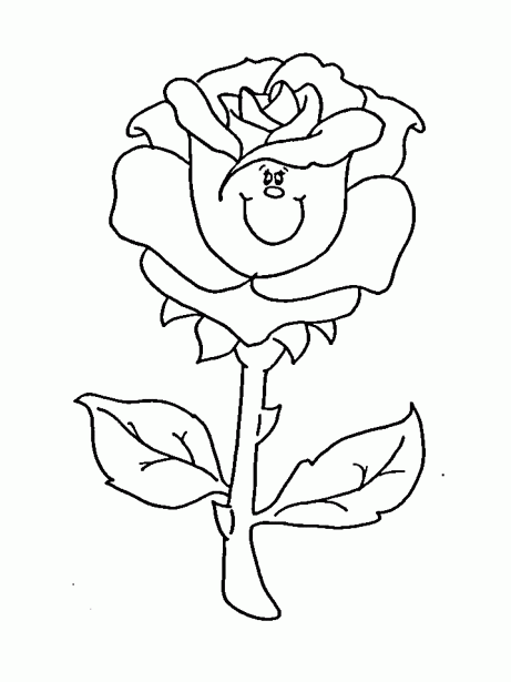 Mi colección de dibujos: ♥ Rosas para colorear ♥