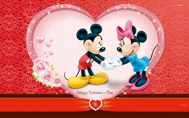 Minnie Mouse y Mickey Mouse enamorados - Imagui
