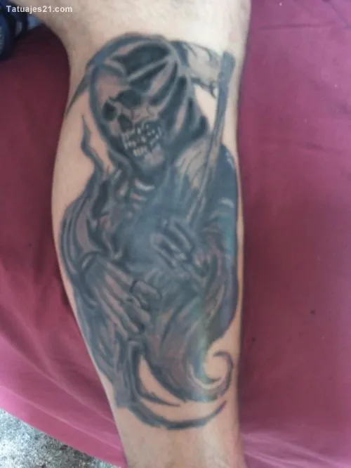 Ver imagenes de tatuajes de la santa muerte - Imagui