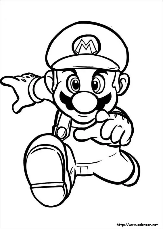 Mario Bros dibujado - Imagui