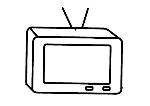 Dibujos de televisores para colorear - Imagui